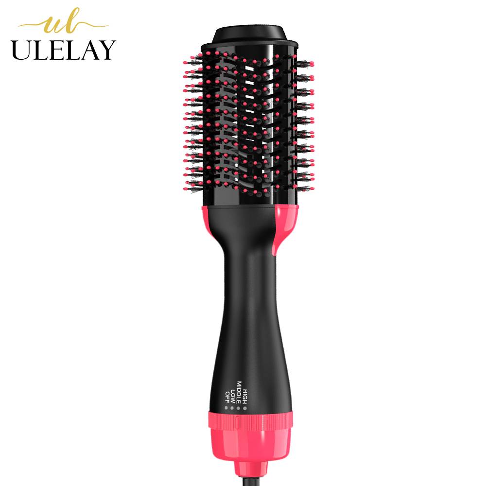 One Step Professional Hot Air Hair Dryer Brush Multifunctional Hairdryer Portable Electric Hair Straightener Blowdryer Brush